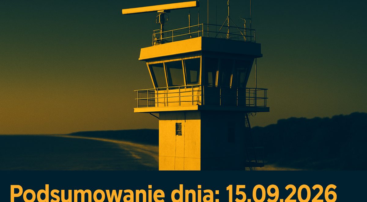 Wieża obserwacyjna nad spokojnym Morzem Bałtyckim